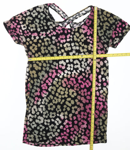 Womens UK Size 10 NEXT Multicoloured Basic T-Shirt
