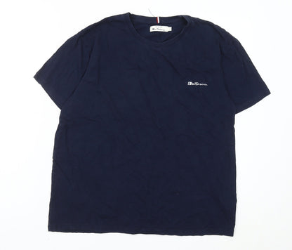 Mens UK Size L Ben Sherman Blue  T-Shirt