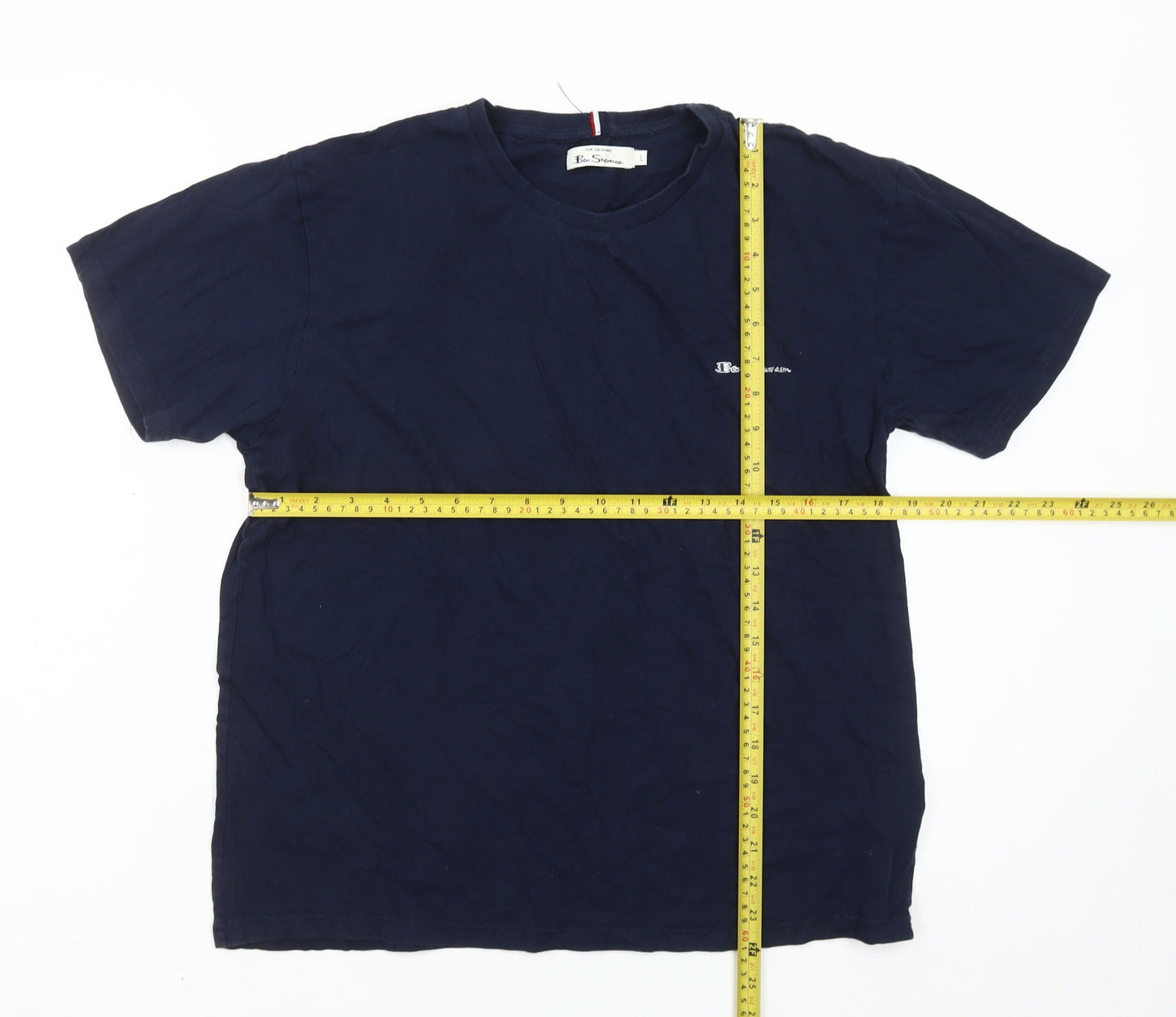 Mens UK Size L Ben Sherman Blue  T-Shirt
