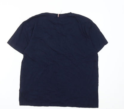Mens UK Size L Ben Sherman Blue  T-Shirt