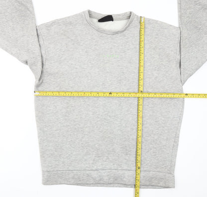 Il Sarto Men’s Grey Crew Neck Sweatshirt Size M Regular Fit
