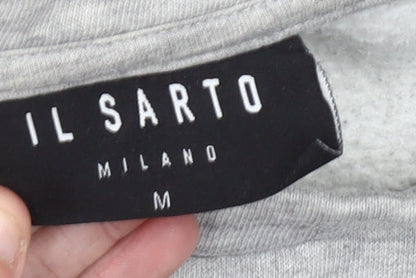 Il Sarto Men’s Grey Crew Neck Sweatshirt Size M Regular Fit