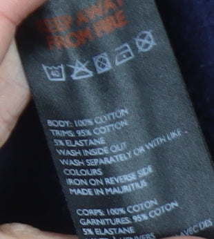 Urban Outfitters Mens Yellow Blue Sweatshirt Medium Crew Neck Pullover