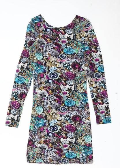 Hedkandi Women’s Multicoloured Size 6 Bodycon Mini Party Dress