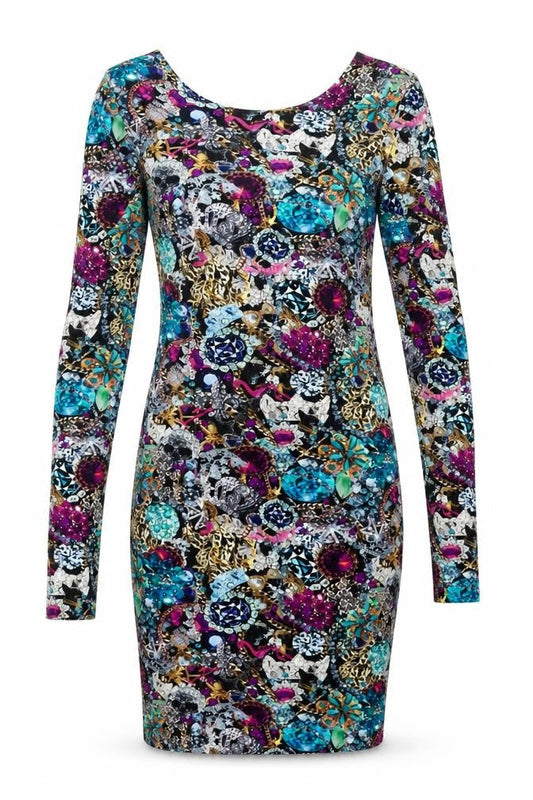 Hedkandi Women’s Multicoloured Size 6 Bodycon Mini Party Dress