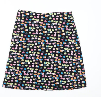 Motel Womens Multicoloured A-Line Skirt Size 12 Retro Festival