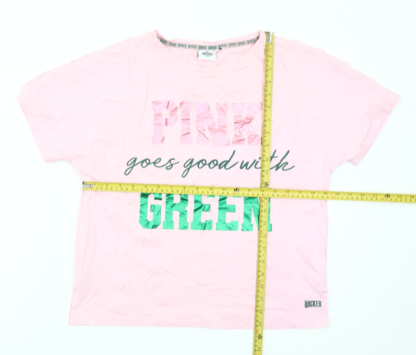 Womens UK Size 14 NEXT Pink Basic T-Shirt