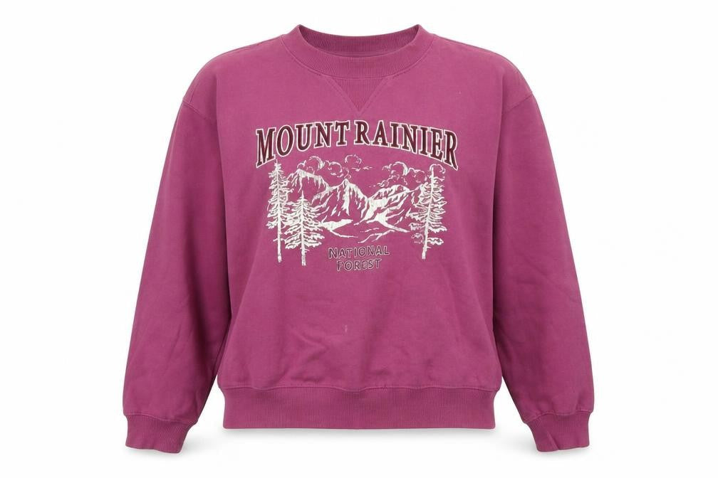Womens UK Size 2XS H&M Divided Purple Pullover Sweatshirt