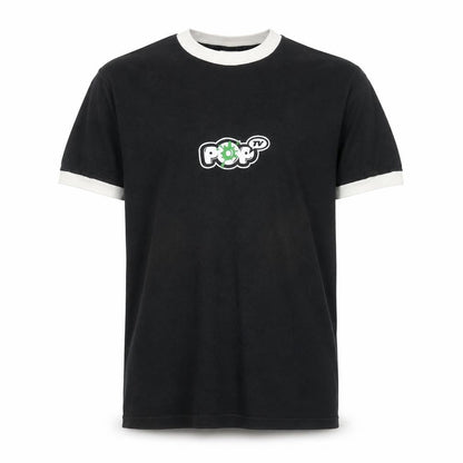 Mens UK Size L Anvil Black  T-Shirt