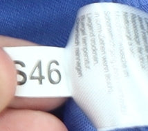 Gabicci Men’s Blue Cotton Blend Polo Shirt Size S Short Sleeve