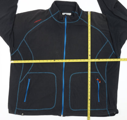 Stormberg Men’s Black Full Zip Sweatshirt Jacket XL Lightweight Outdoor