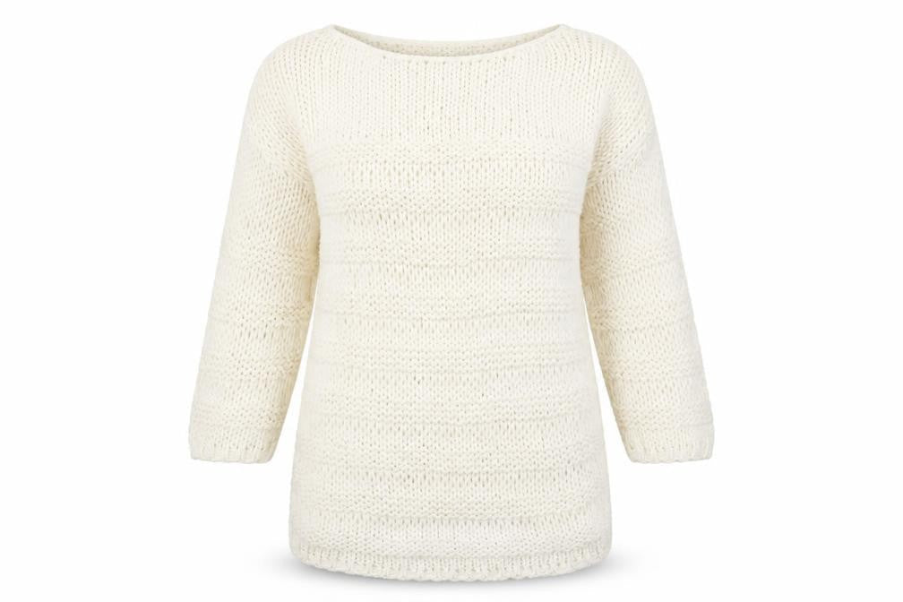 Womens UK Size XS NEXT Ivory Pullover Jumper