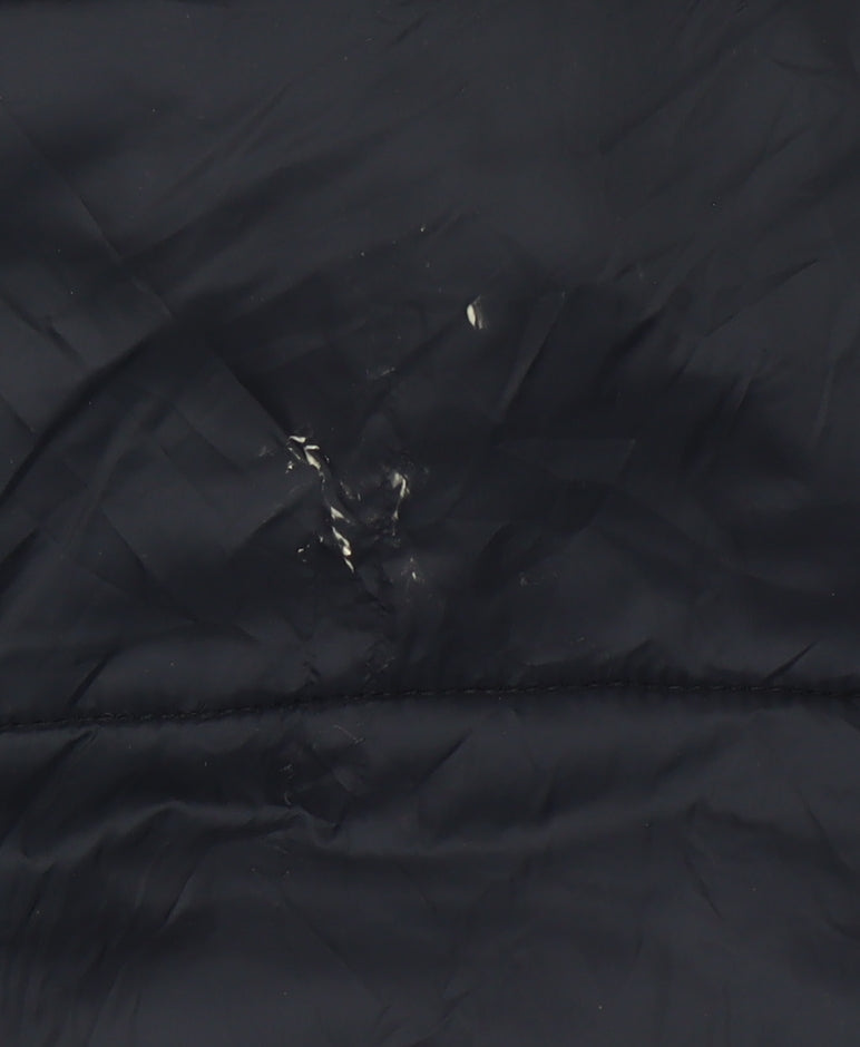 Rageman Milano Women’s Blue Puffer Jacket Size M Nylon Winter Coat