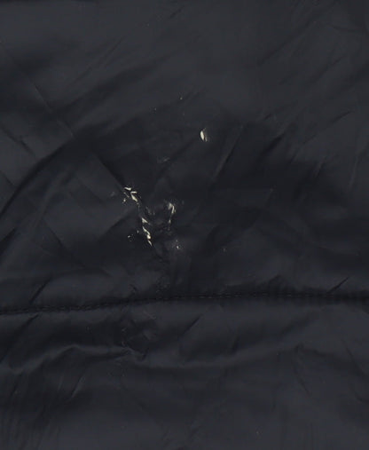 Rageman Milano Women’s Blue Puffer Jacket Size M Nylon Winter Coat