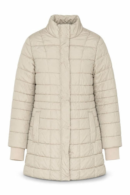 Womens UK Size 12 Hobbs Beige Puffer Jacket