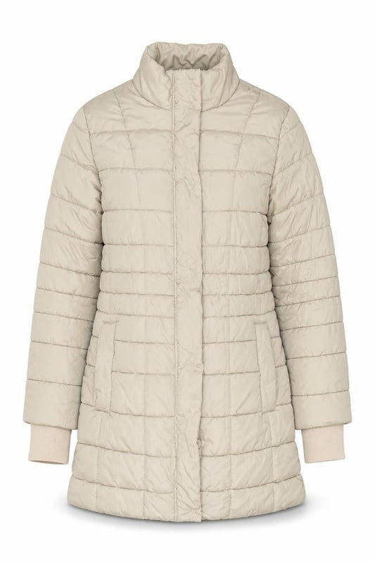 Womens UK Size 12 Hobbs Beige Puffer Jacket