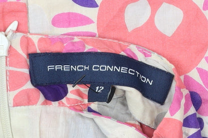 Womens UK Size 12 French Connection Multicoloured Camisole Blouse