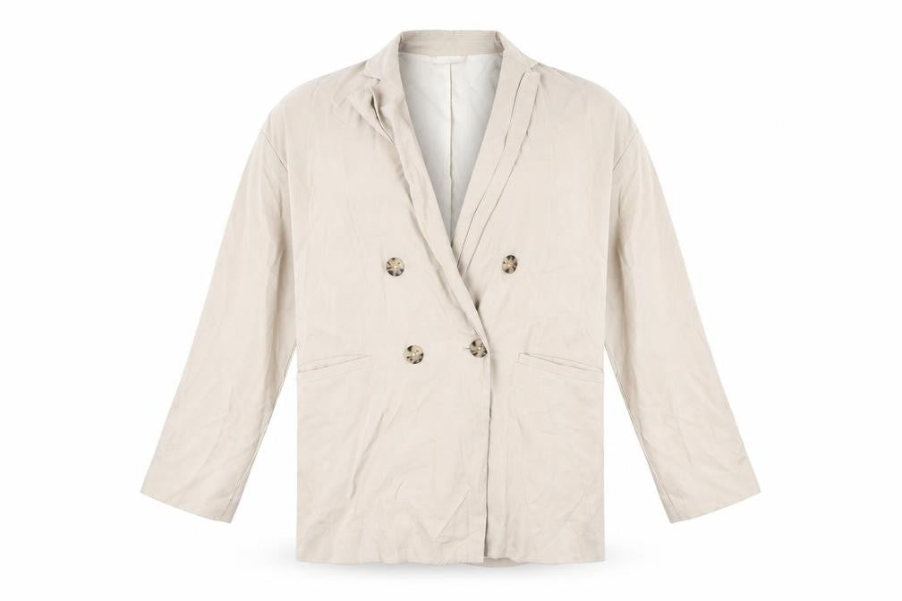 Mens UK Size S H&M Beige Basic Jacket