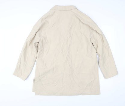 Mens UK Size S H&M Beige Basic Jacket