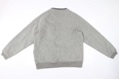 Maine New England Men’s Grey XL V-Neck Pullover Jumper