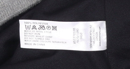 Maine New England Men’s Grey XL V-Neck Pullover Jumper