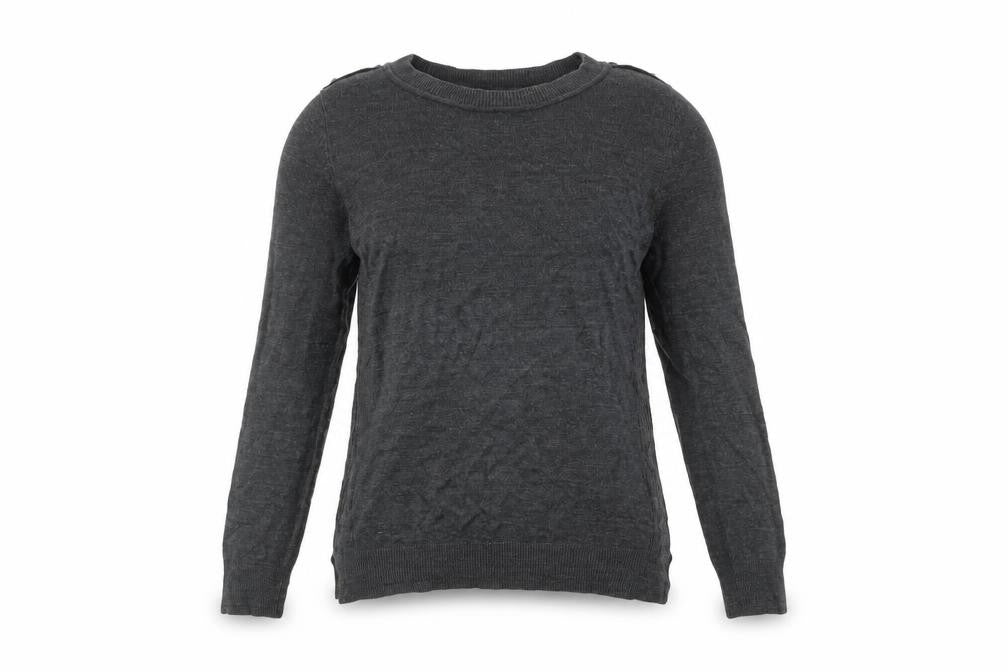 Womens UK Size 4 Atmosphere Grey Pullover Jumper