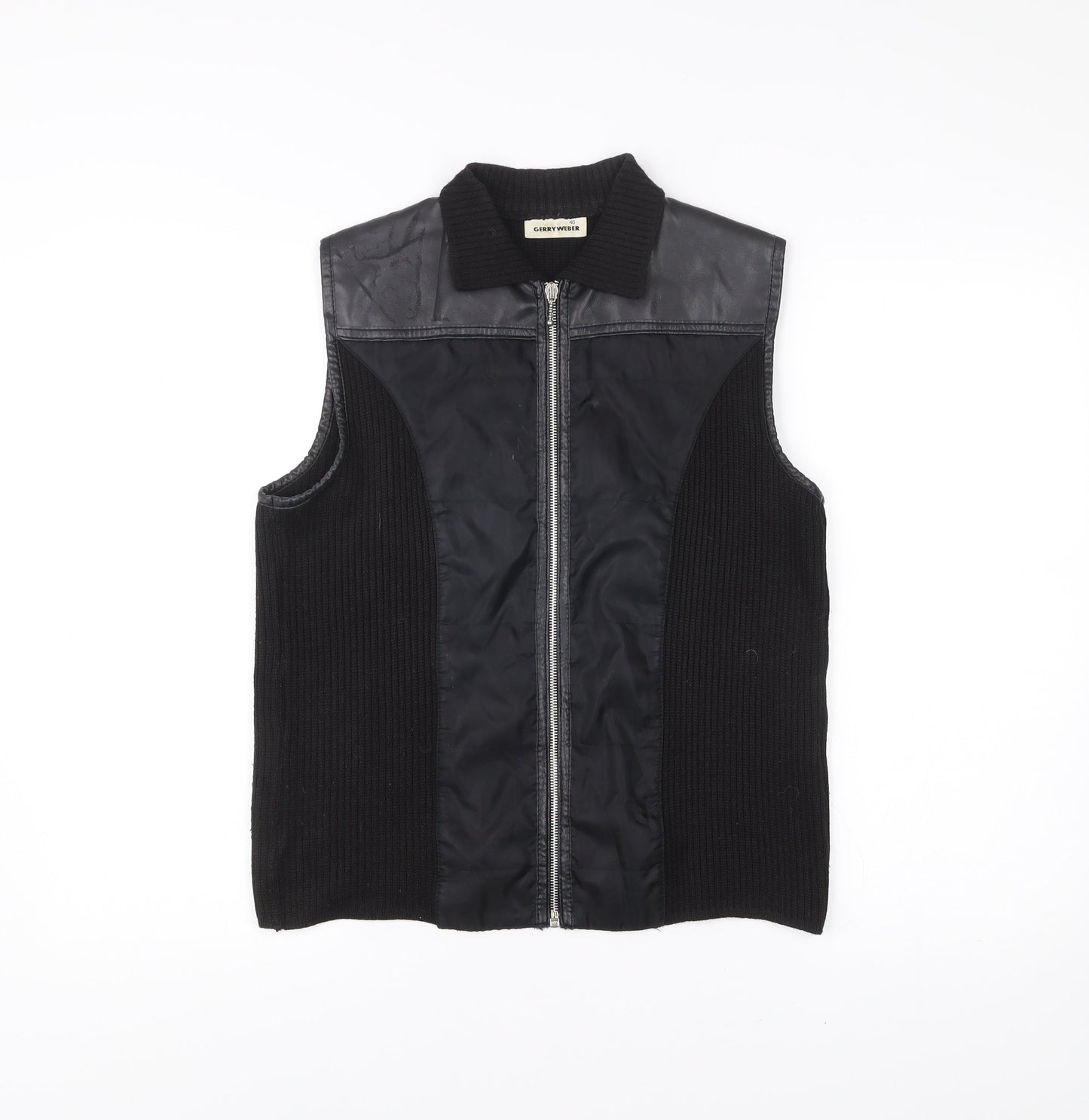 Womens UK Size 40 Gerry Weber Black Gilet