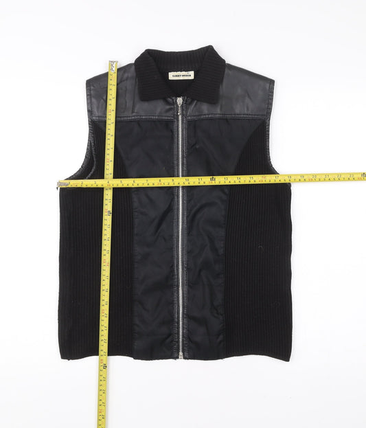 Womens UK Size 40 Gerry Weber Black Gilet