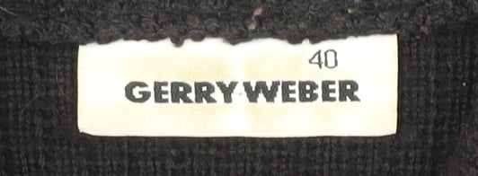 Womens UK Size 40 Gerry Weber Black Gilet
