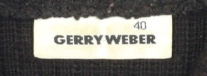 Womens UK Size 40 Gerry Weber Black Gilet