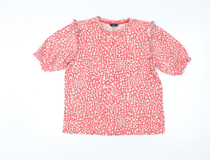 Womens UK Size 12 Joules Pink Tunic Blouse