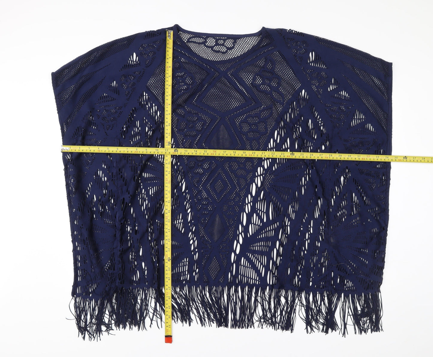 Womens UK Size M Marks and Spencer Blue Kimono Blouse