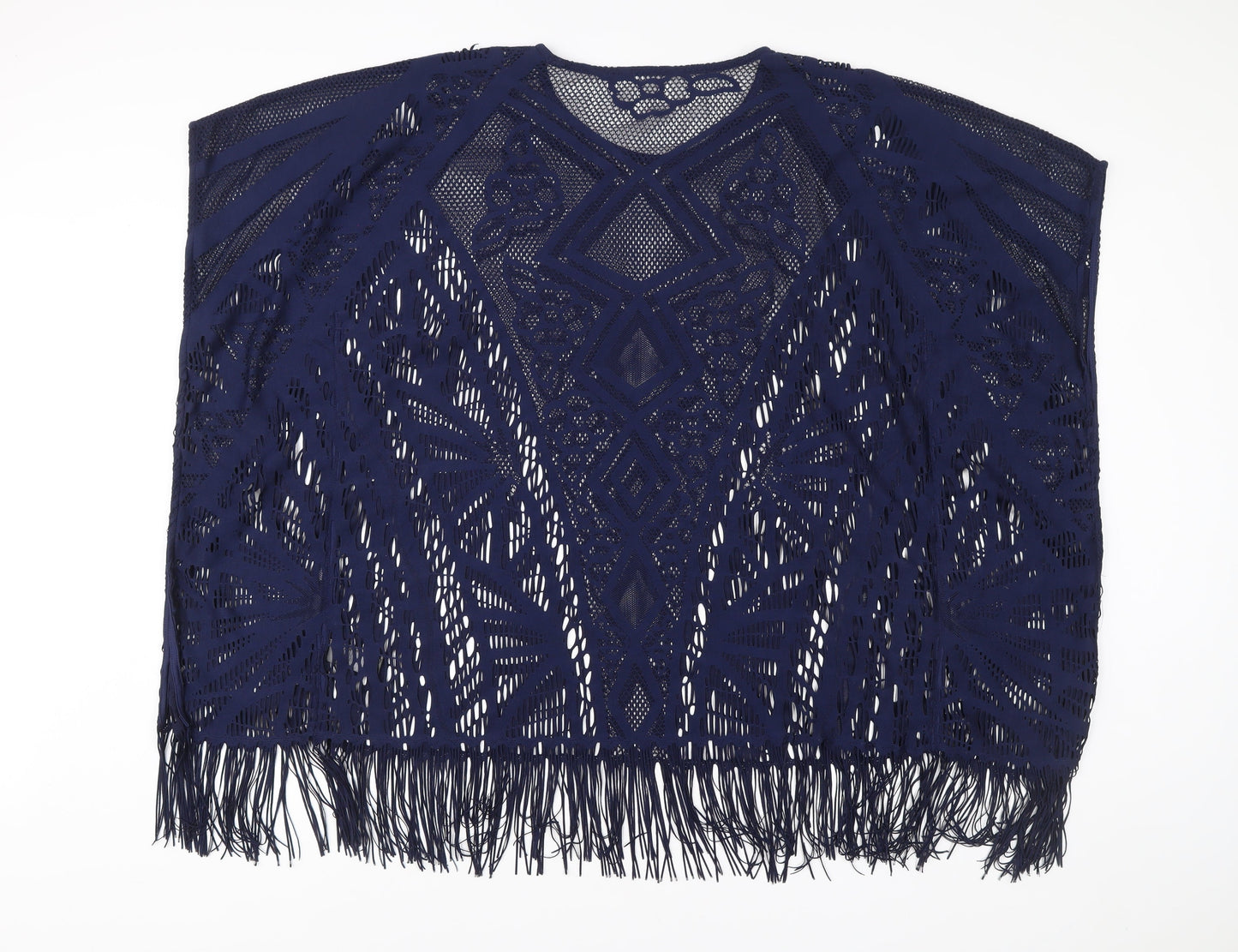 Womens UK Size M Marks and Spencer Blue Kimono Blouse