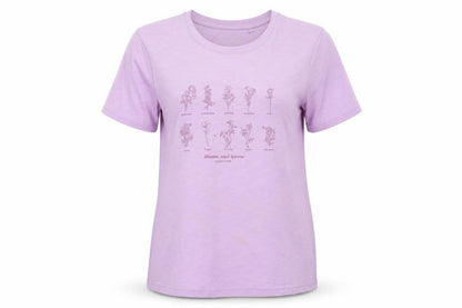 Womens UK Size 8 Craghoppers Purple Basic T-Shirt