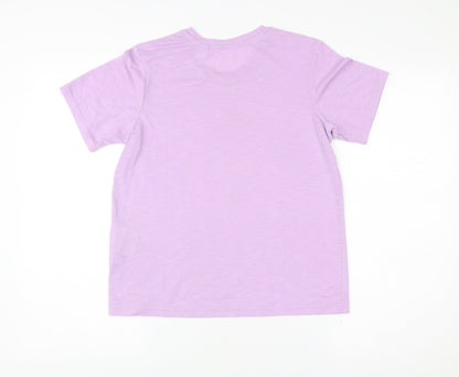Womens UK Size 8 Craghoppers Purple Basic T-Shirt