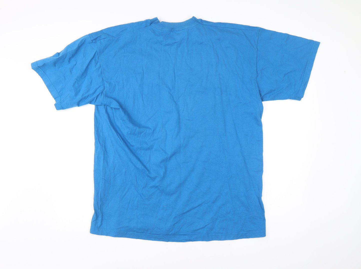 Mens UK Size XL Fruit of the Loom Blue  T-Shirt