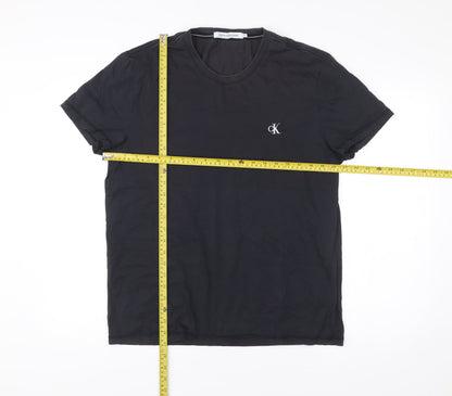 Mens UK Size XL Calvin Klein Black  T-Shirt