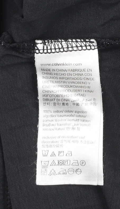 Mens UK Size XL Calvin Klein Black  T-Shirt