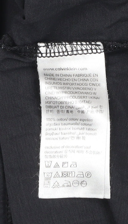 Mens UK Size XL Calvin Klein Black  T-Shirt
