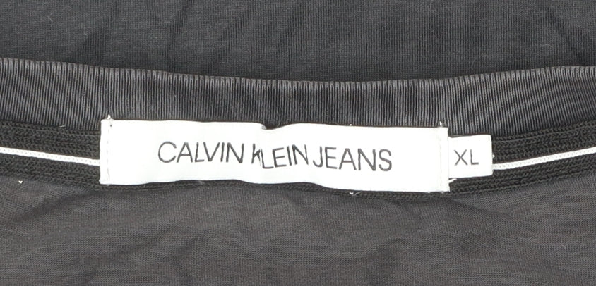 Mens UK Size XL Calvin Klein Black  T-Shirt