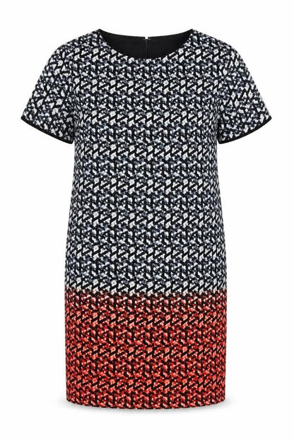 Planet Womens Multicoloured Size 16 Sheath Knee Length Dress