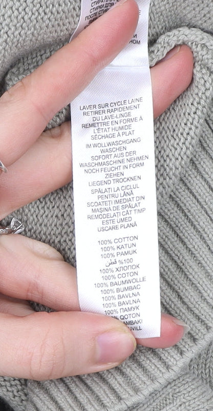 Maine New England Men's Beige 3XL Cotton Crew Neck Jumper