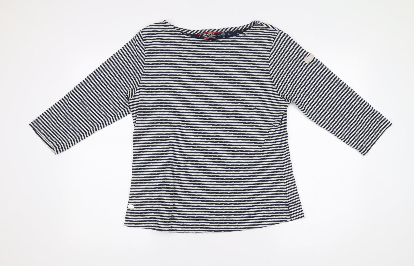 Womens UK Size 14 Regatta Blue Basic T-Shirt