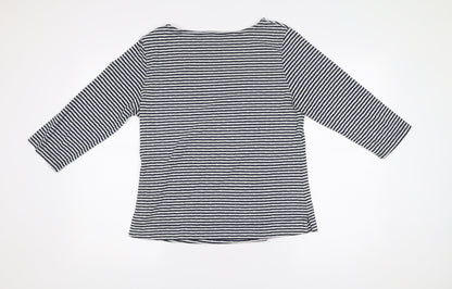 Womens UK Size 14 Regatta Blue Basic T-Shirt