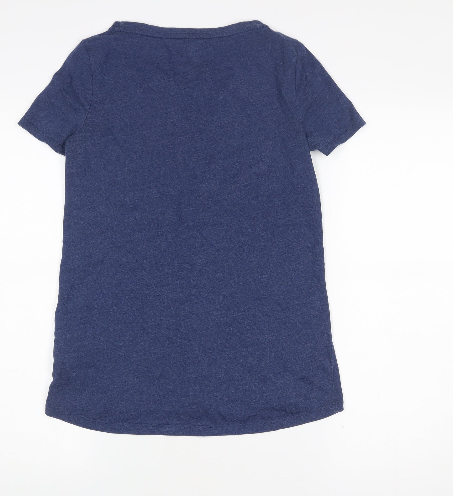 Tommy Hilfiger Men's Blue XS Relaxed Fit Graphic T-Shirt