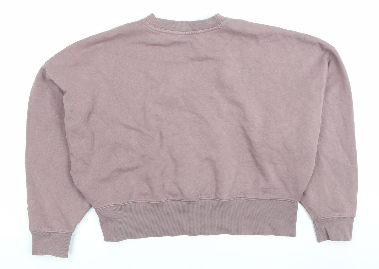 Adidas Women Purple Size 10 Crew Neck Pullover Sweatshirt