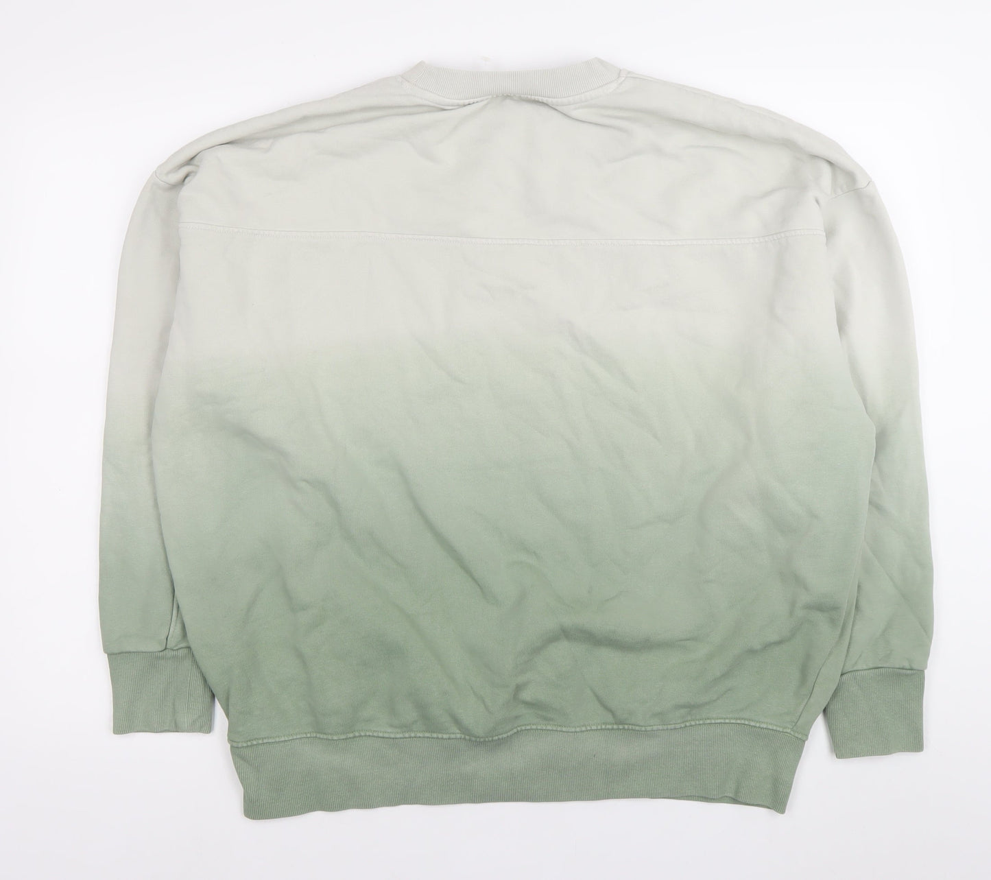 Mens UK Size S NEXT Green Pullover Sweatshirt