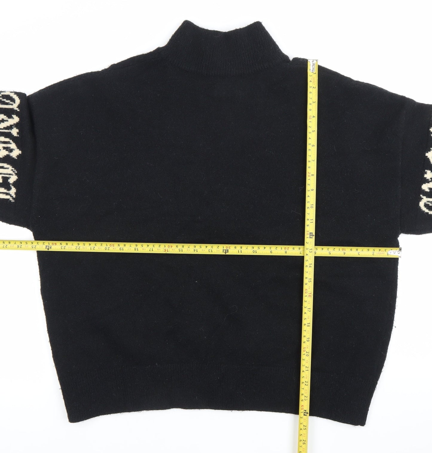 Womens UK Size S Motel Black Pullover Jumper