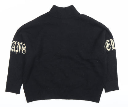 Womens UK Size S Motel Black Pullover Jumper