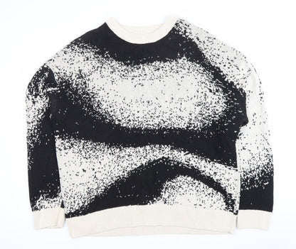 Womens UK Size L Zara Black Pullover Jumper